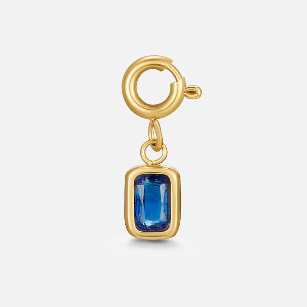 Mystic Blue Crystal Charm - Beautiful Earth Boutique
