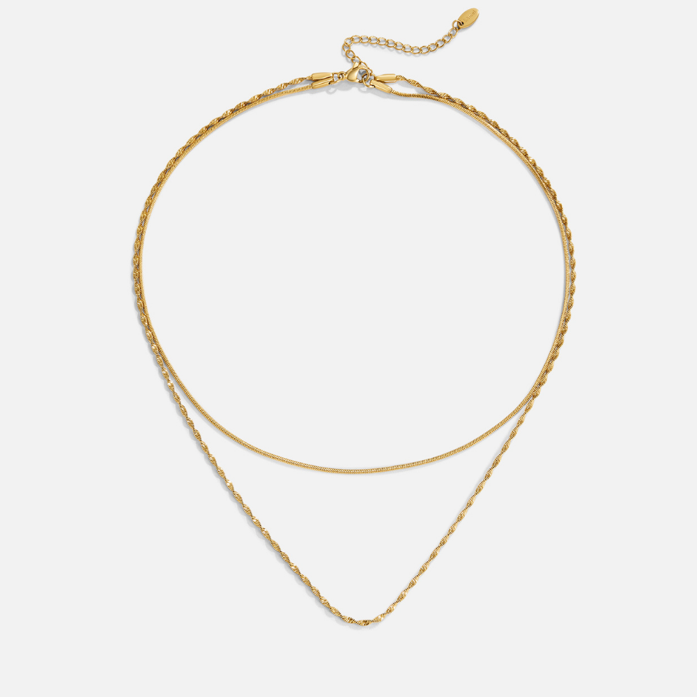 Leona Layered Gold Necklace
