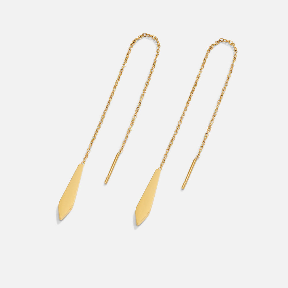 Gold Dakota Tassel Earrings - Beautiful Earth Boutique