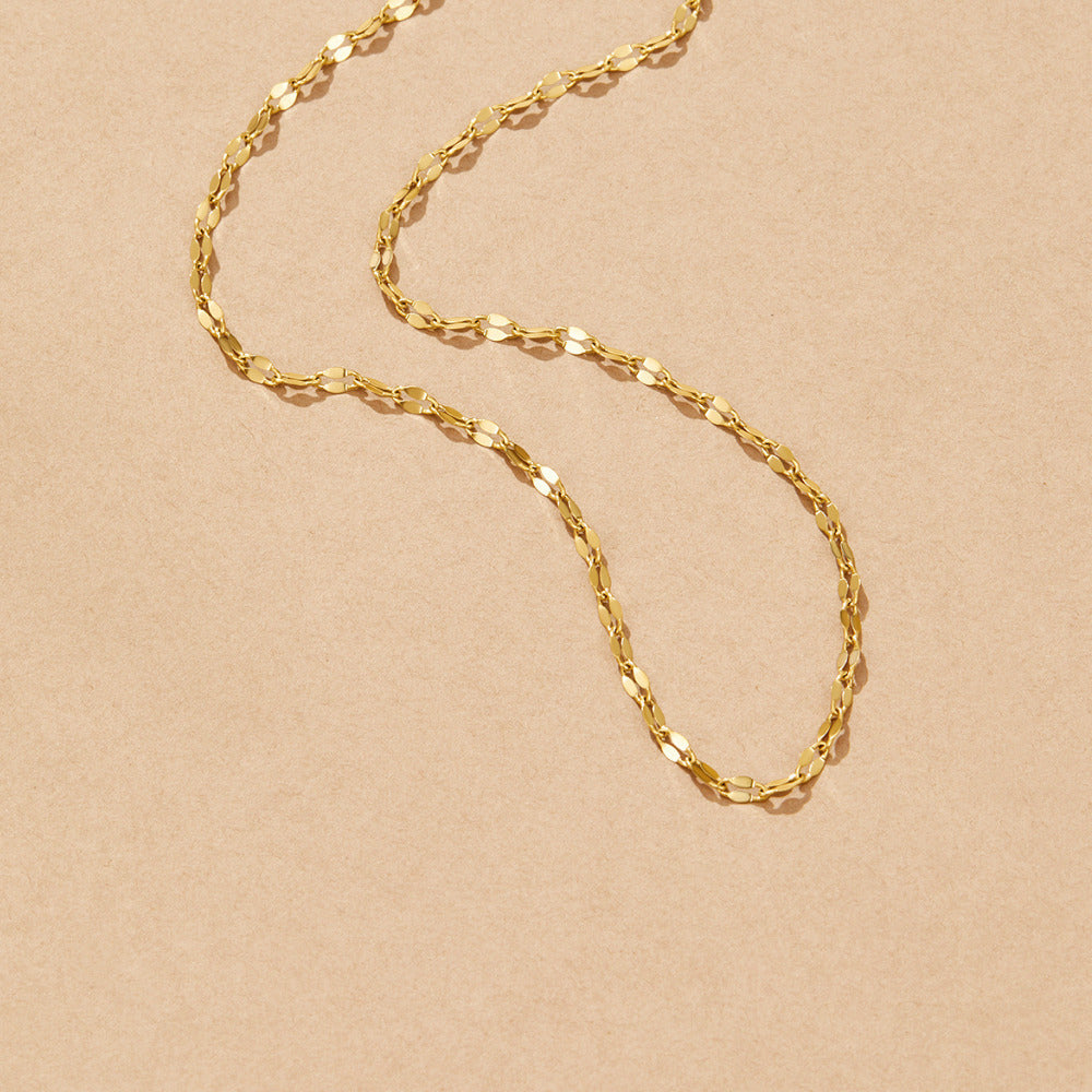 Leila Gold Chain Necklace - Beautiful Earth Boutique