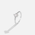 Opal Silver Turtle Ring