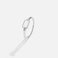 Silver Moonlight Pearl Shell Ring