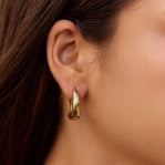 Valentina Gold Hoop Earrings