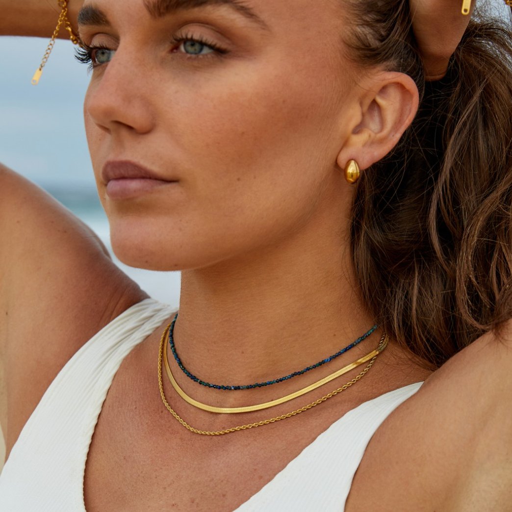 Alexandra Layered Necklace - Beautiful Earth Boutique