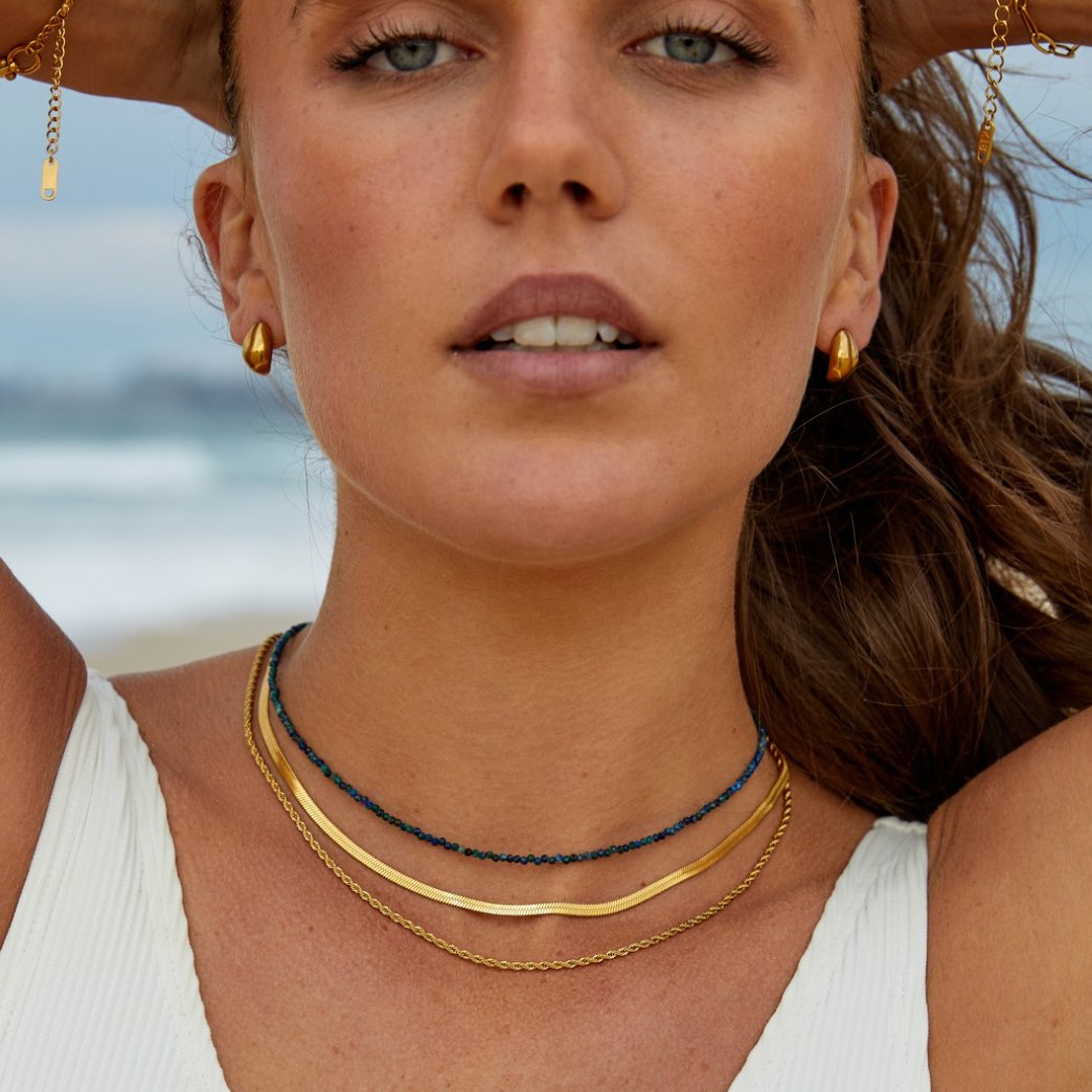 Alexandra Layered Necklace - Beautiful Earth Boutique