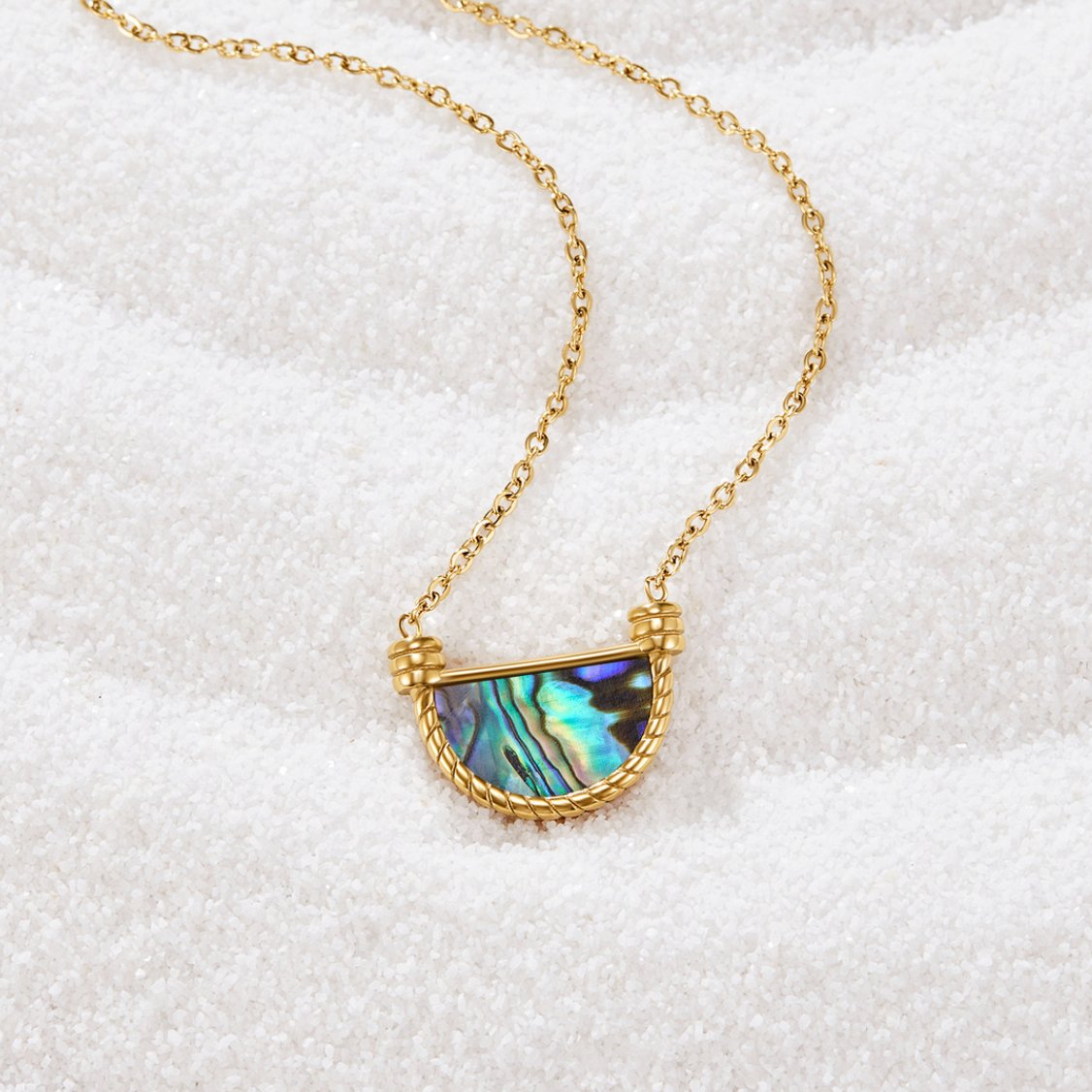 Amalfi Turquoise Shell Earrings - Beautiful Earth Boutique