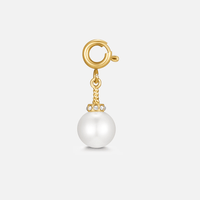 Crystal & Pearl Charm - Beautiful Earth Boutique