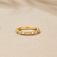 Emily Crystal Baguette Ring - Beautiful Earth Boutique
