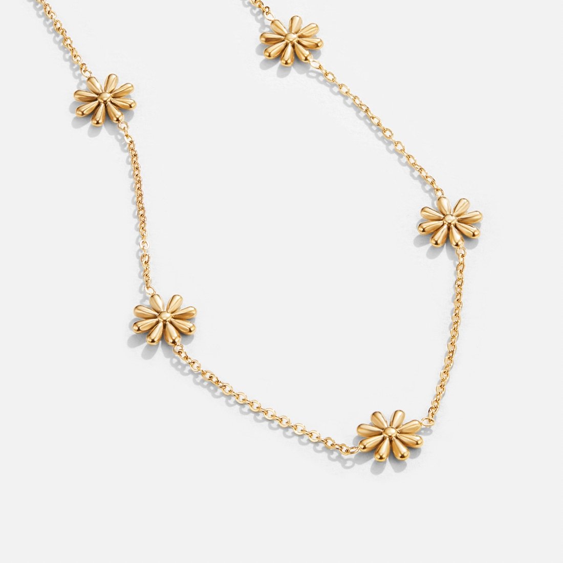 Flower Power 18K Gold Necklace - Beautiful Earth Boutique