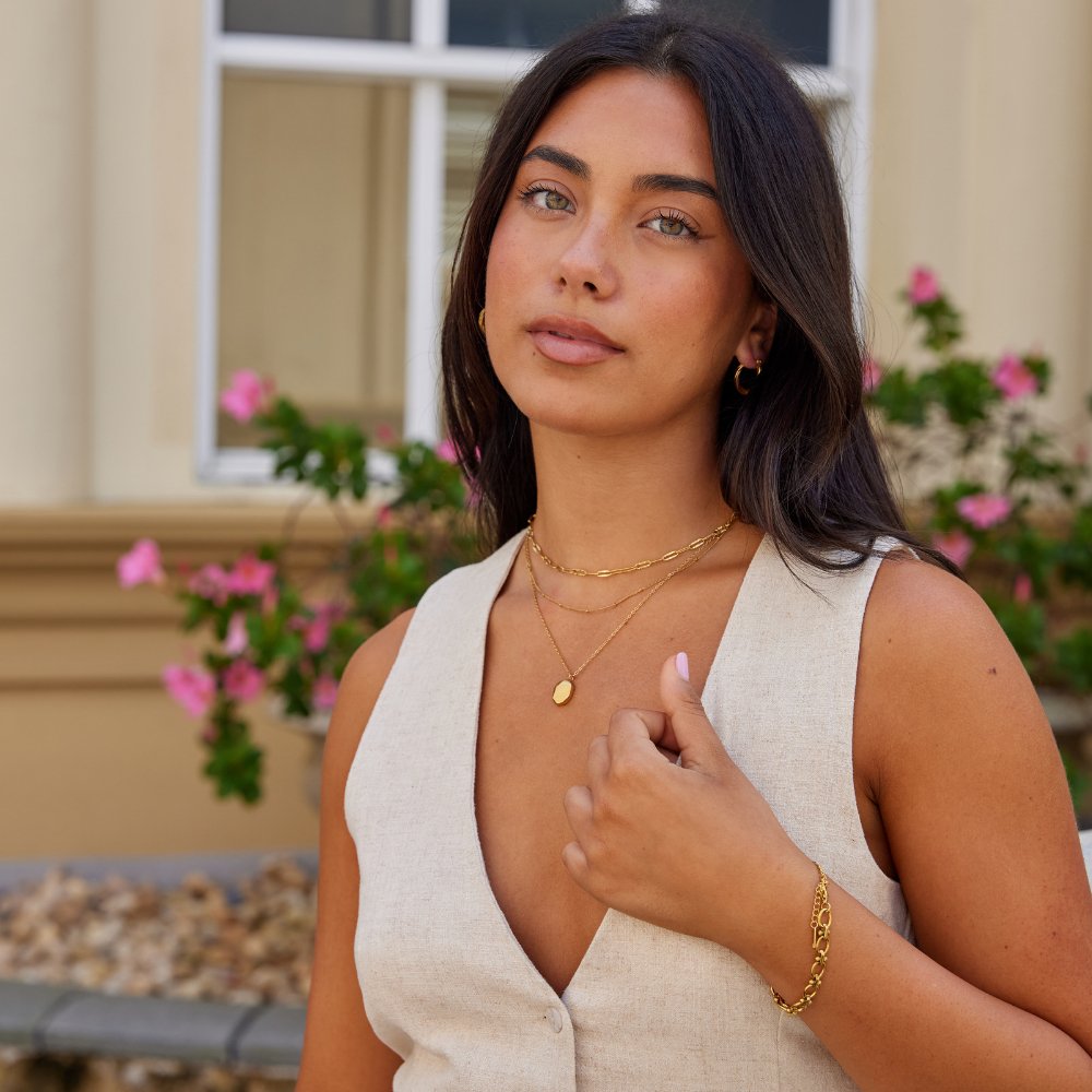 Geometric Pendant Necklace - Beautiful Earth Boutique