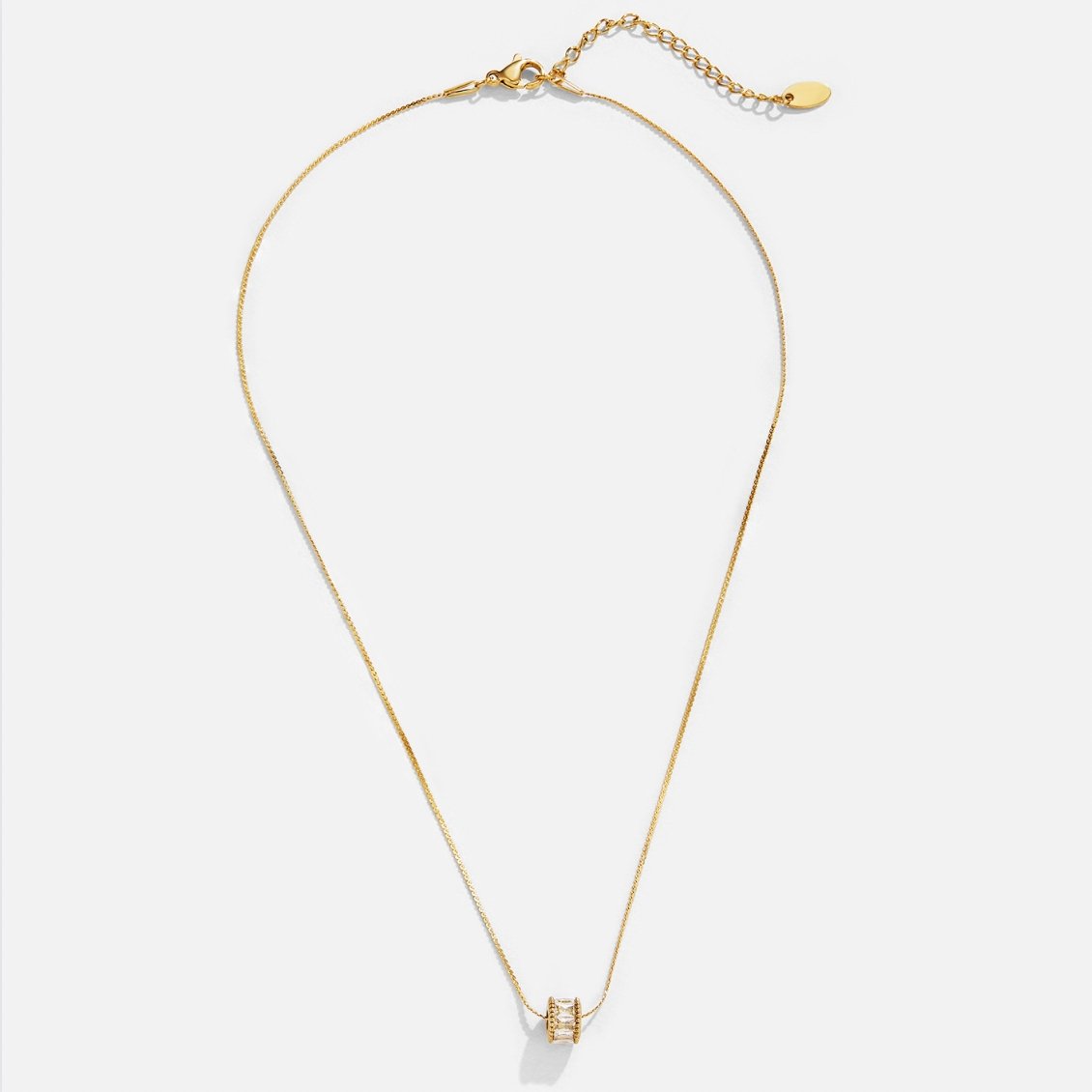 Gigi Crystal 18K Gold Necklace - Beautiful Earth Boutique