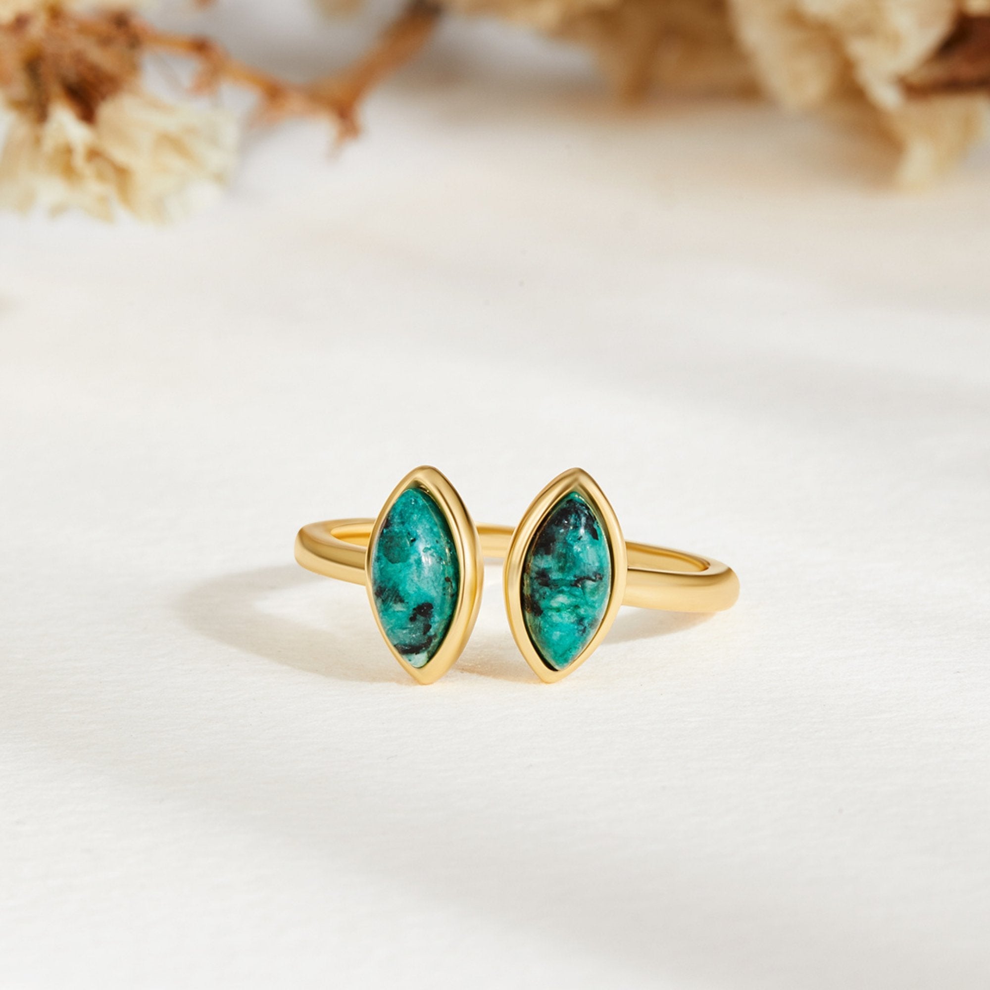Jade Green Wrap Ring - Beautiful Earth Boutique