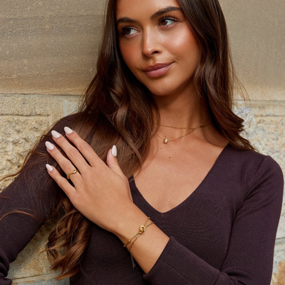 Layered Eternity Loop Bracelet - Beautiful Earth Boutique