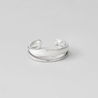 Layered Sahara Silver Ring - Beautiful Earth Boutique