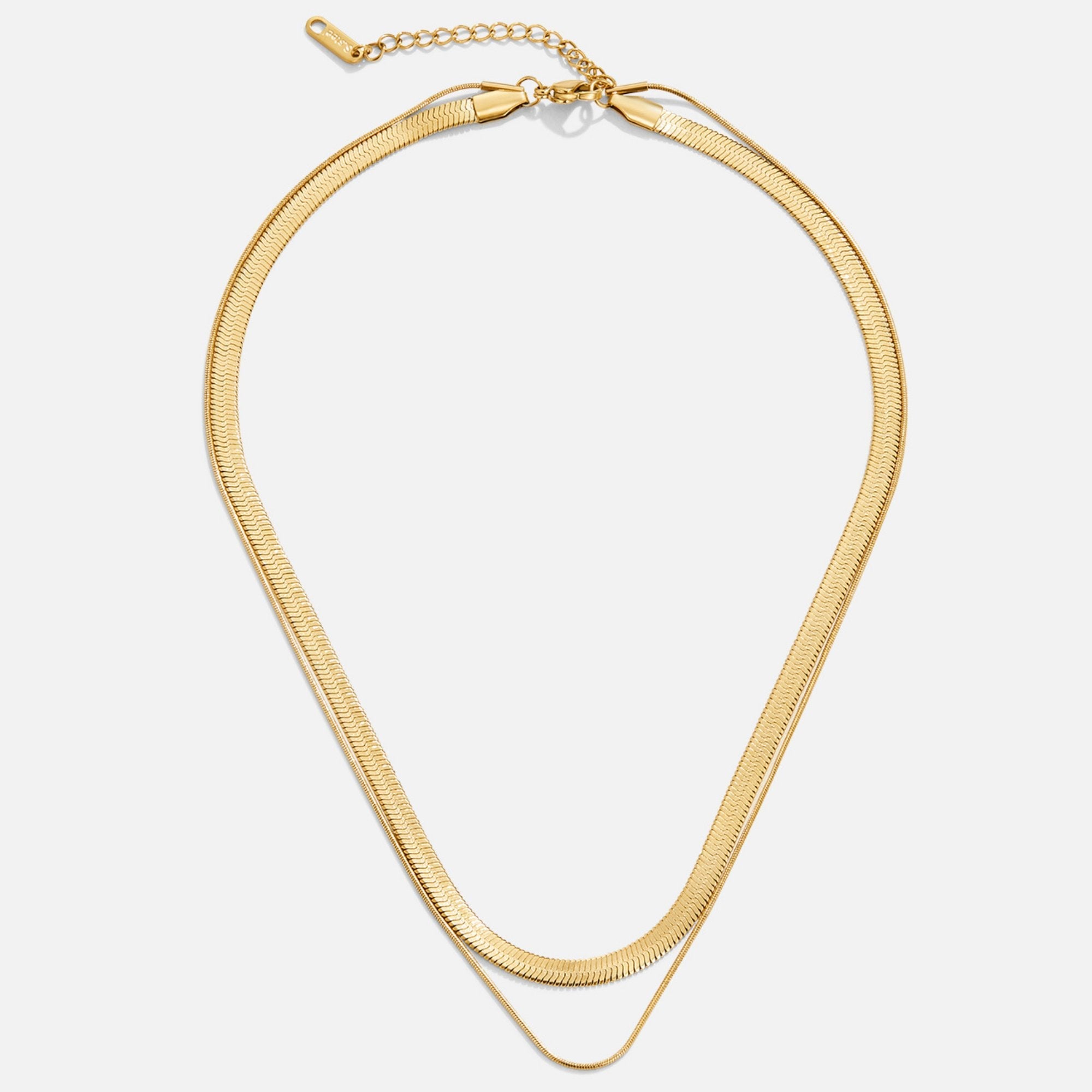 Layla 18K Gold Layered Necklace - Beautiful Earth Boutique