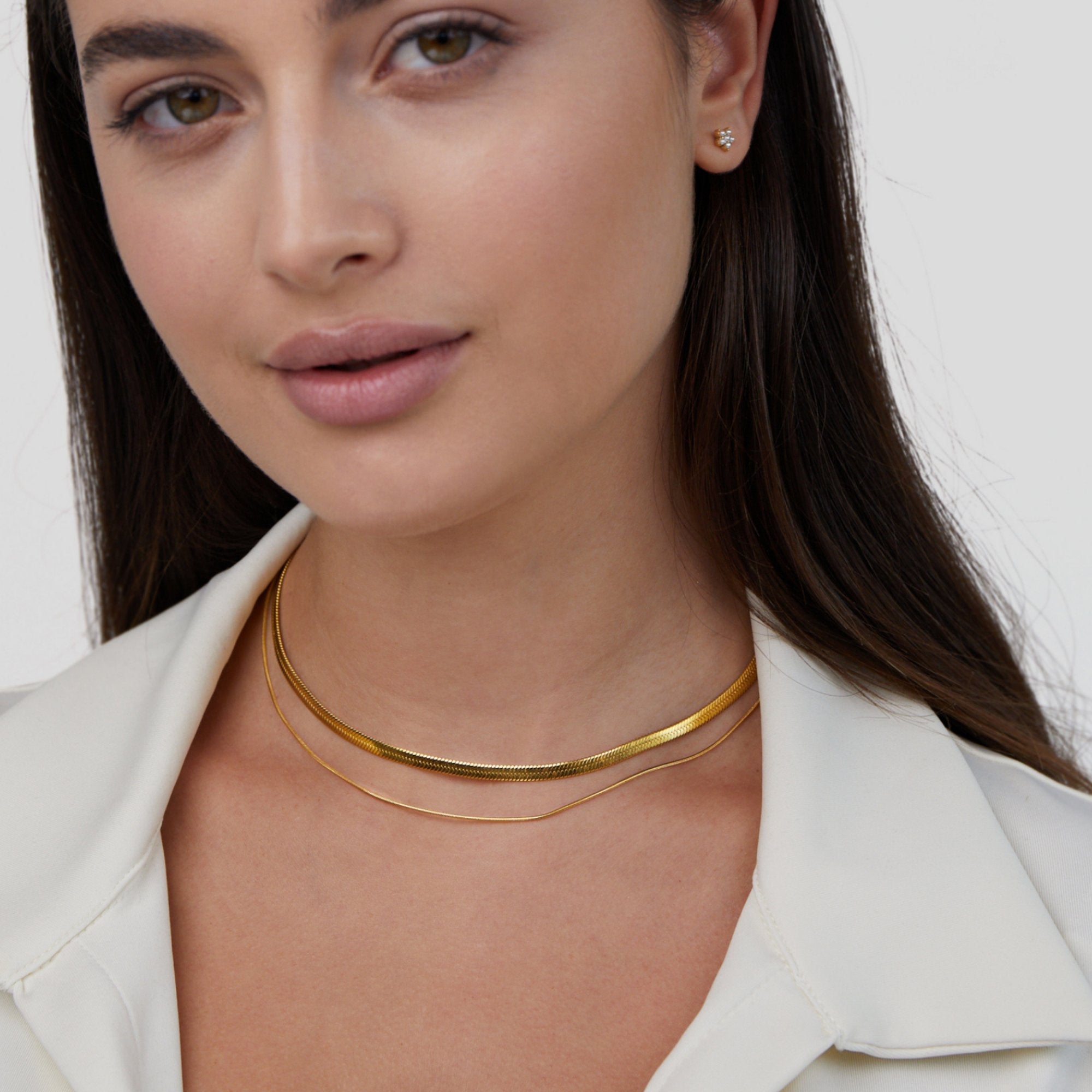 Layla 18K Gold Layered Necklace - Beautiful Earth Boutique