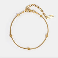 Luna Gold Bead Bracelet - Beautiful Earth Boutique