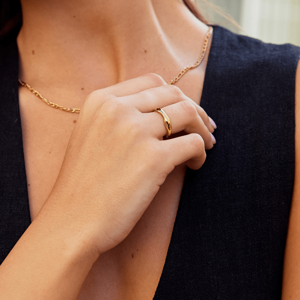 Madison Chunky Wave Ring - Beautiful Earth Boutique