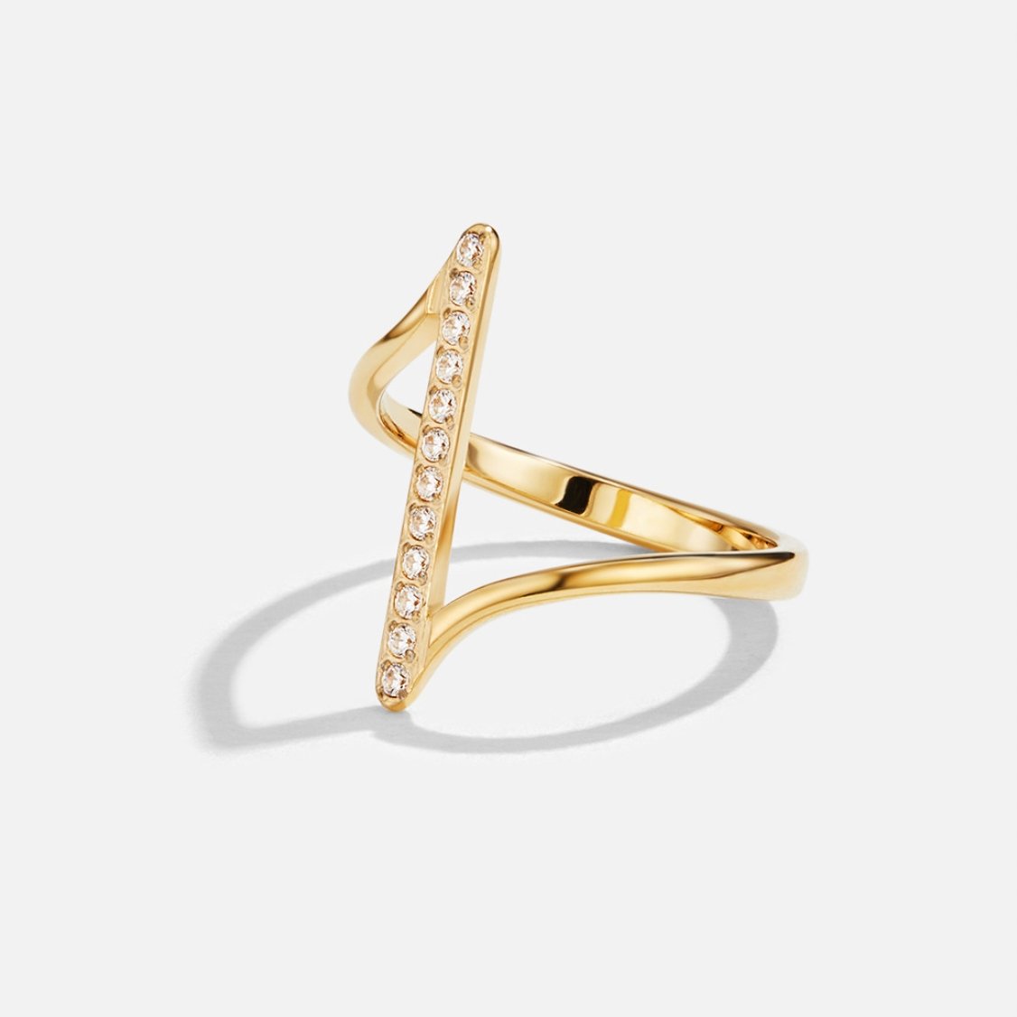 Mila Twisted Gold Ring - Beautiful Earth Boutique