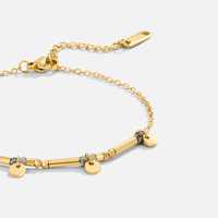 Neri Gold Disc Bracelet - Beautiful Earth Boutique