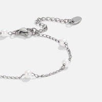 Nura Freshwater Pearl Silver Bracelet - Beautiful Earth Boutique