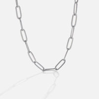 Paperclip Silver Necklace - Beautiful Earth Boutique