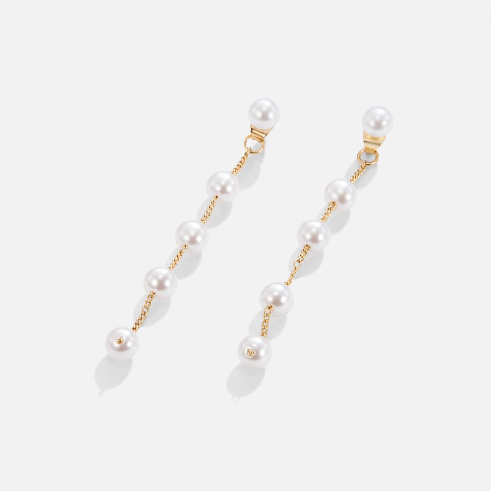 Pearl Drop Earrings - Beautiful Earth Boutique