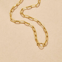 Pia Chain Link Charm Necklace - Beautiful Earth Boutique