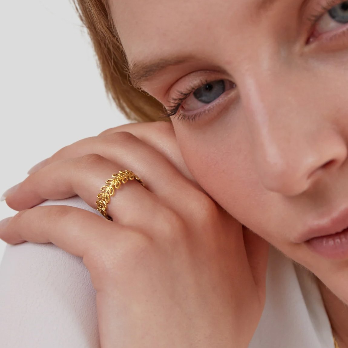 Summer Bloom Leaf Ring - Beautiful Earth Boutique