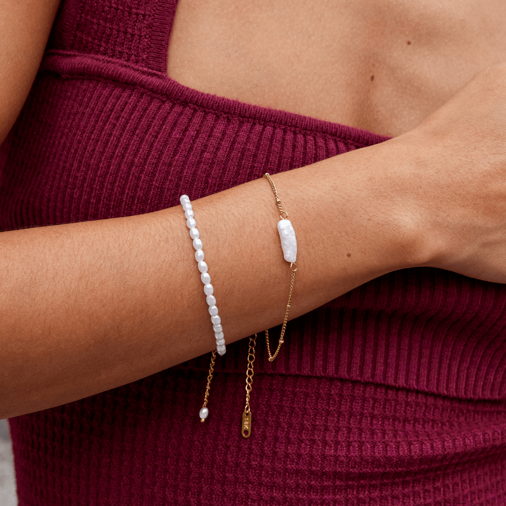 Temi Pearl Bracelet - Beautiful Earth Boutique