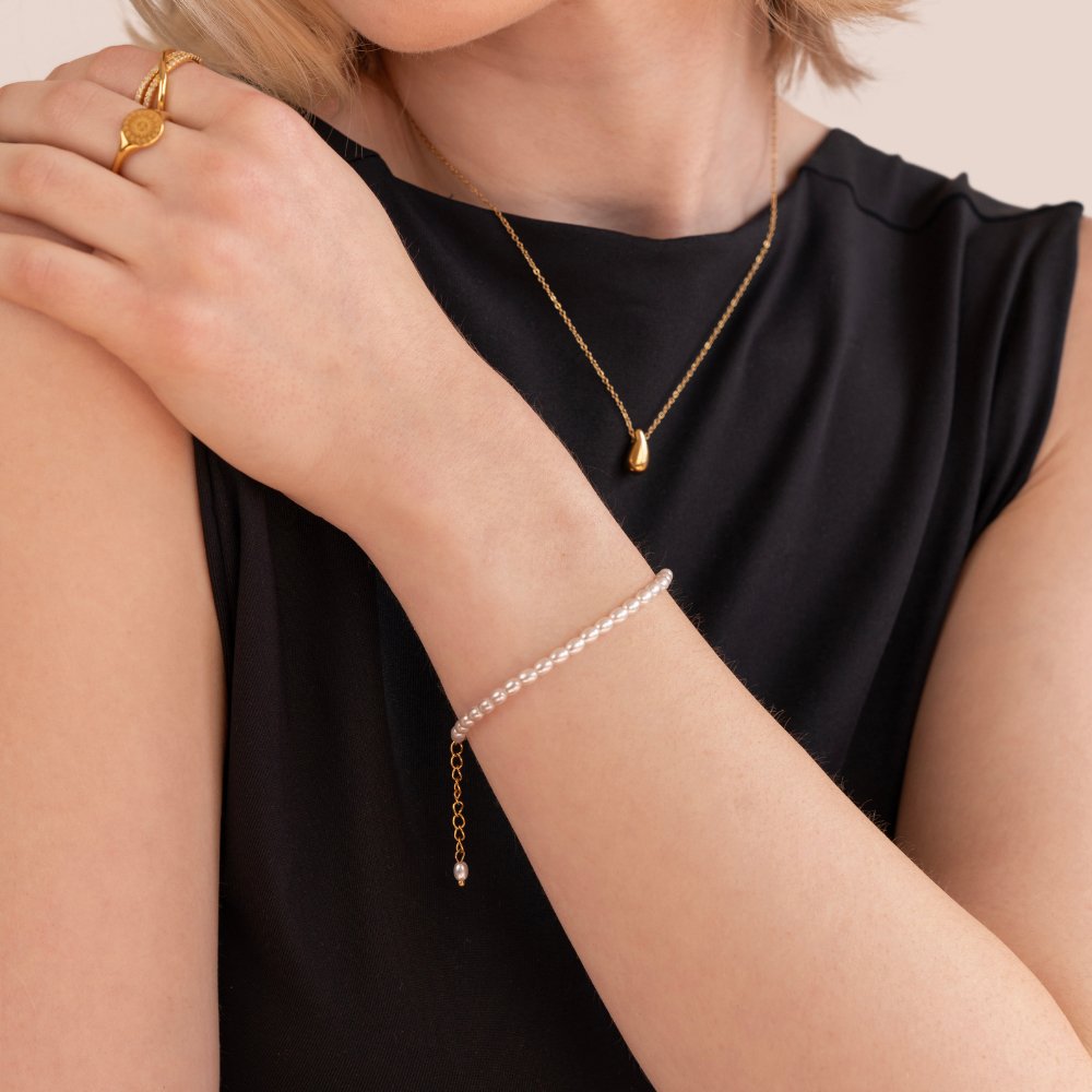 Temi Pearl Bracelet - Beautiful Earth Boutique