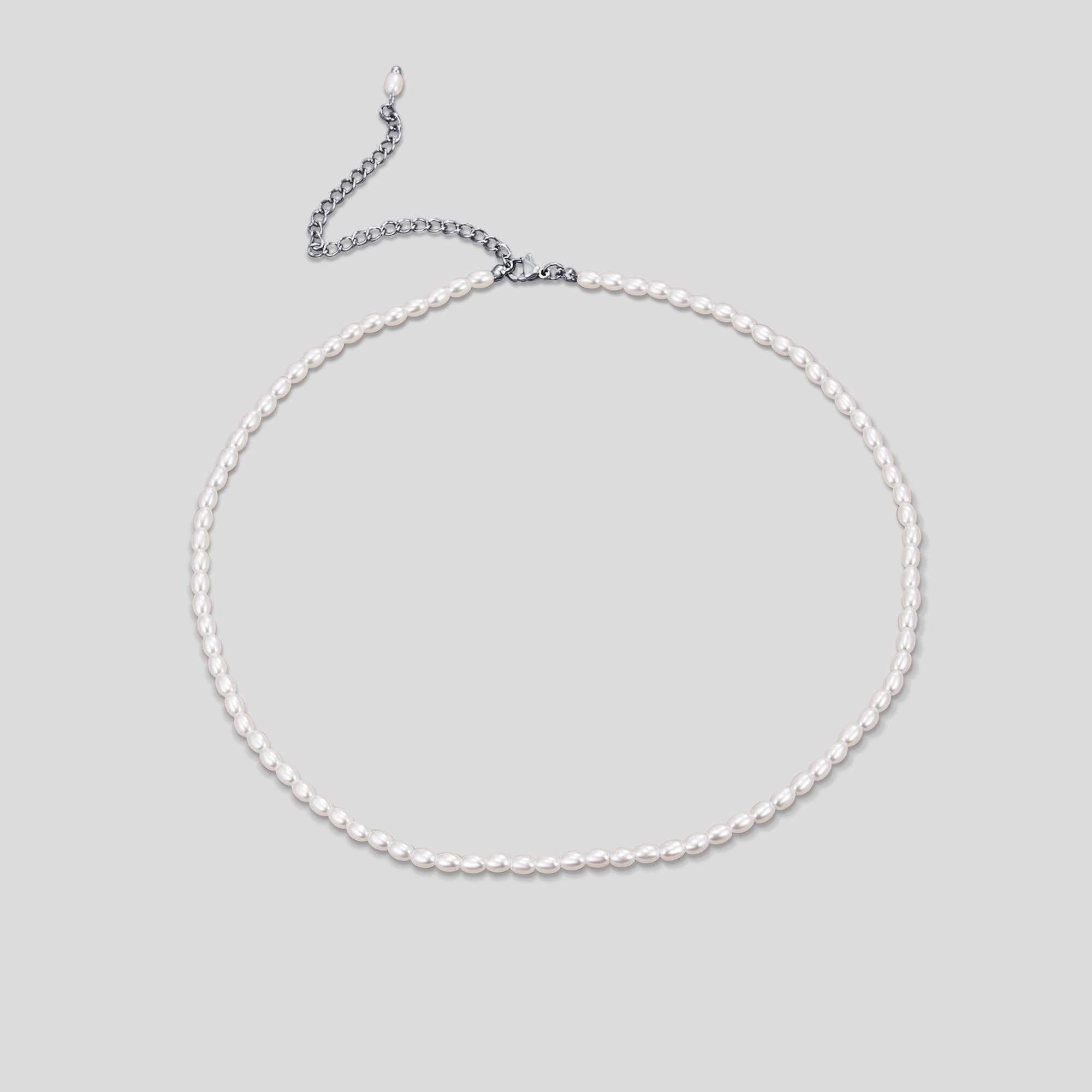 Temi Pearl Silver Necklace - Beautiful Earth Boutique