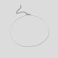Temi Pearl Silver Necklace - Beautiful Earth Boutique