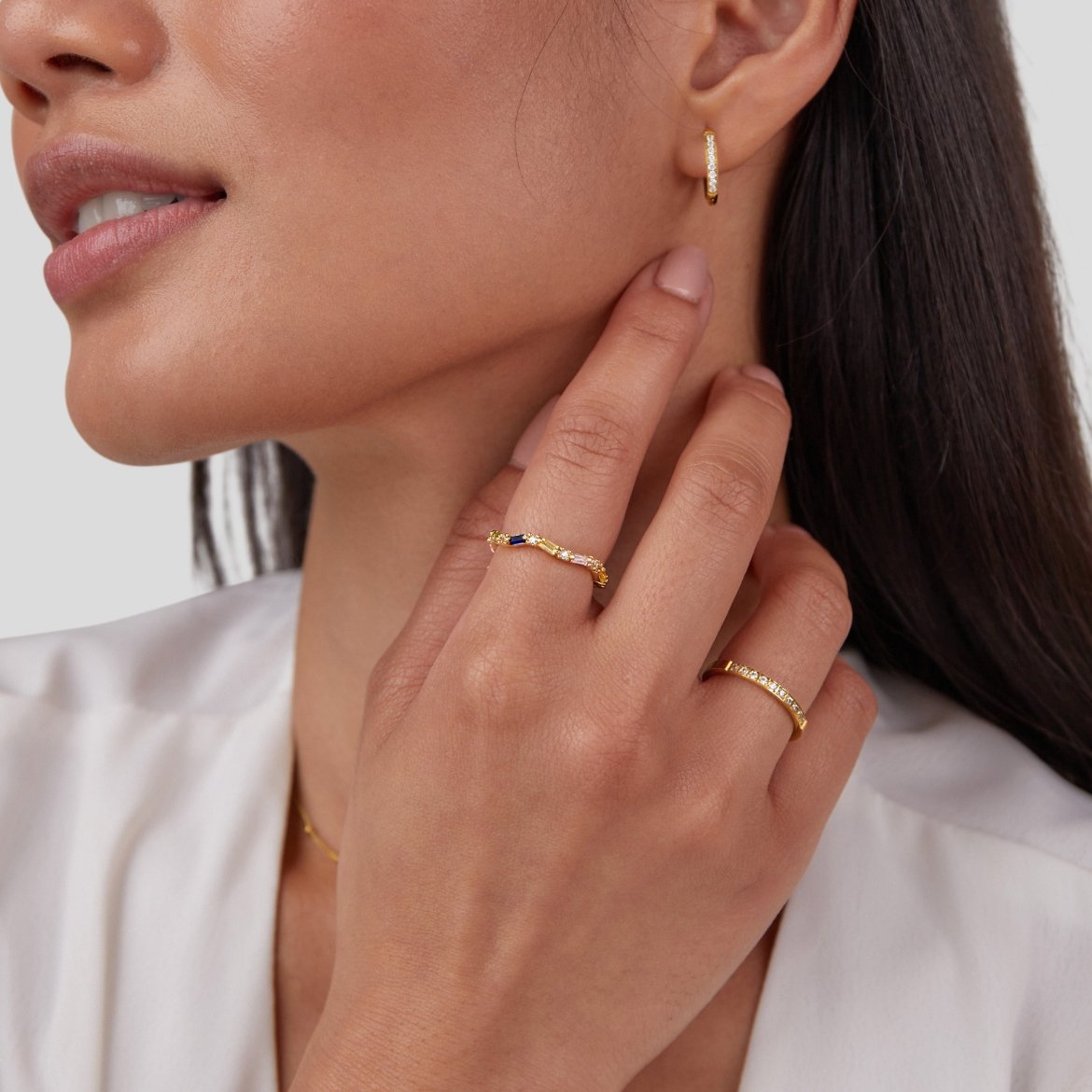 Timeless Beauty 18K Crystal Ring - Beautiful Earth Boutique