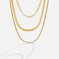 Vienna Layered Chain Necklace - Beautiful Earth Boutique