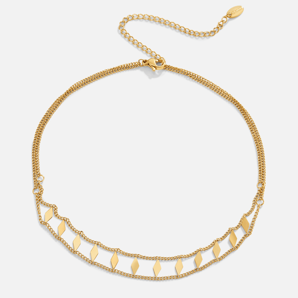 Zara Gold Choker - Beautiful Earth Boutique